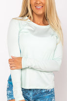 Reel Skipper Vented Performance Top OpalBlue/LostInParadise M