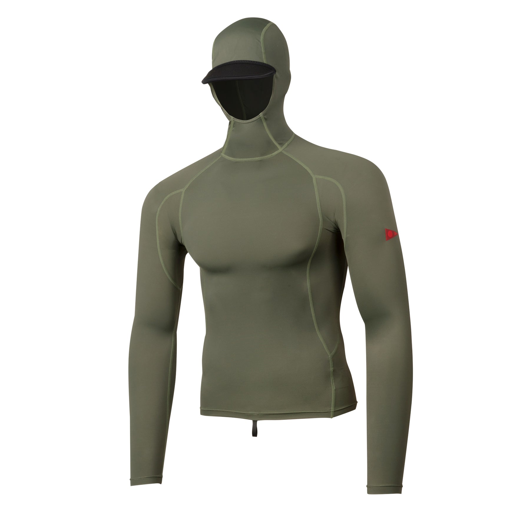 Florence Marine LS Hooded Rashguard TYM-Thyme M