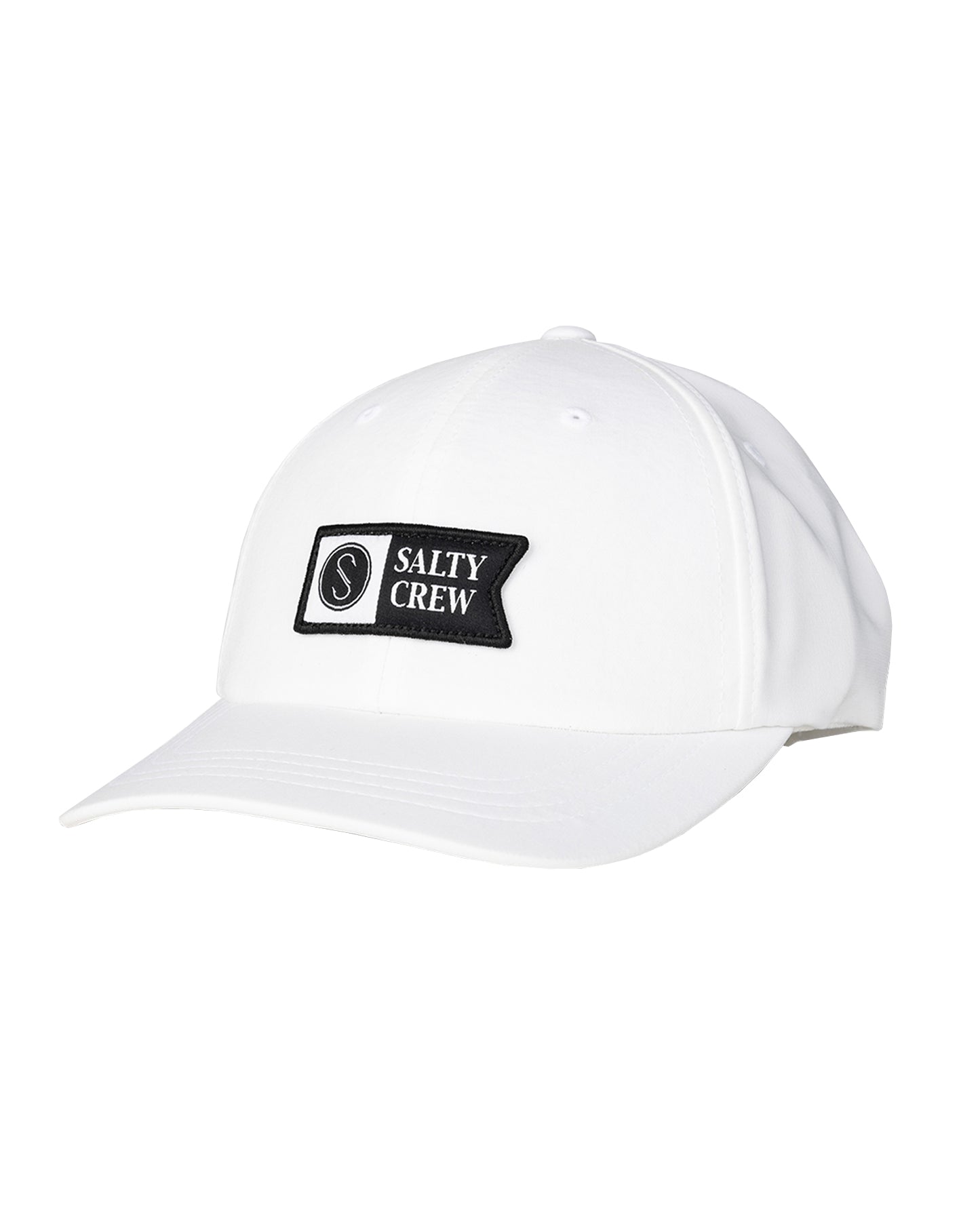 Salty Crew Womans Alpha Tech Hat  White OS