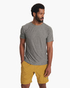 Vuori Strato SS Tech Tee HTG-HeatherGrey XXL