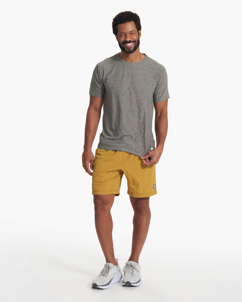 Vuori Strato SS Tech Tee HTG-HeatherGrey XXL