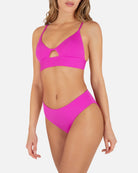 Hurley Solid Reversible Full Bikini Bottom FUSW M