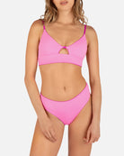 Hurley Solid Reversible Full Bikini Bottom FUSW L