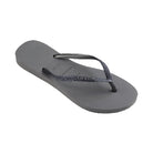 Havaianas Slim Glitter 3 Womens Sandal 3508-Grey-Graphite 11