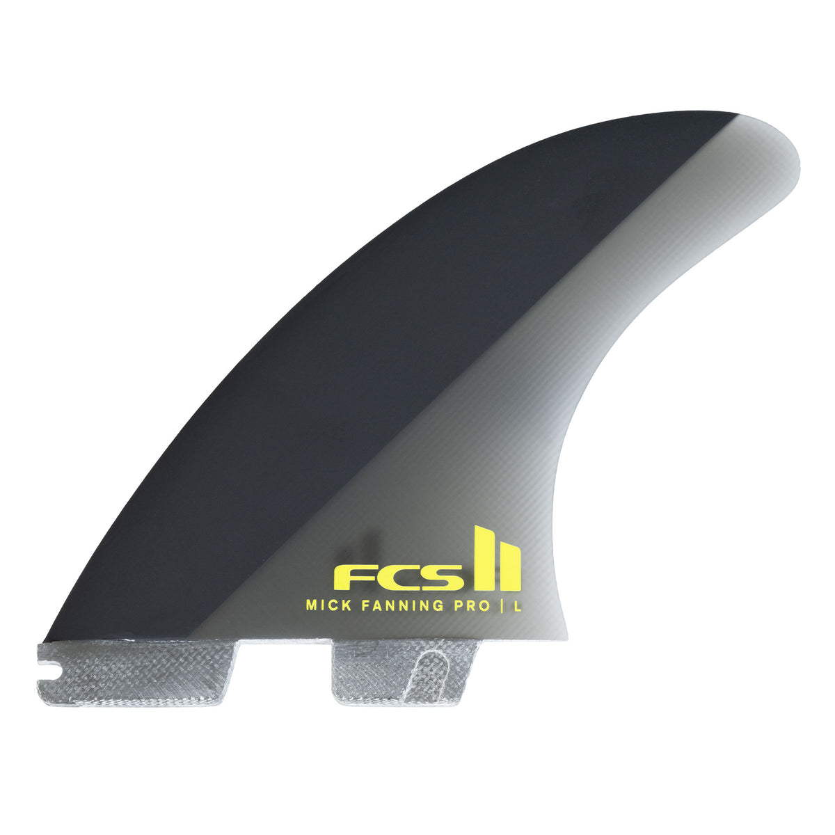 サーフィン・ボディボード FCS II MF PG Black/Acid large Tri Fins FCS 2 MF PG Tri-Fin Set Black-Acid M | Island Water Sports