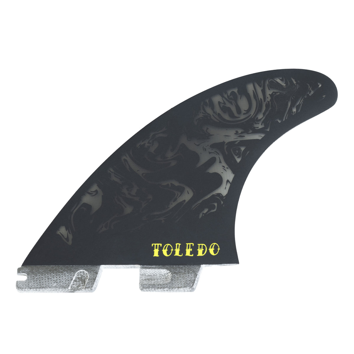 FCS 2 FT PG Tri-Fin Set Black-Acid M