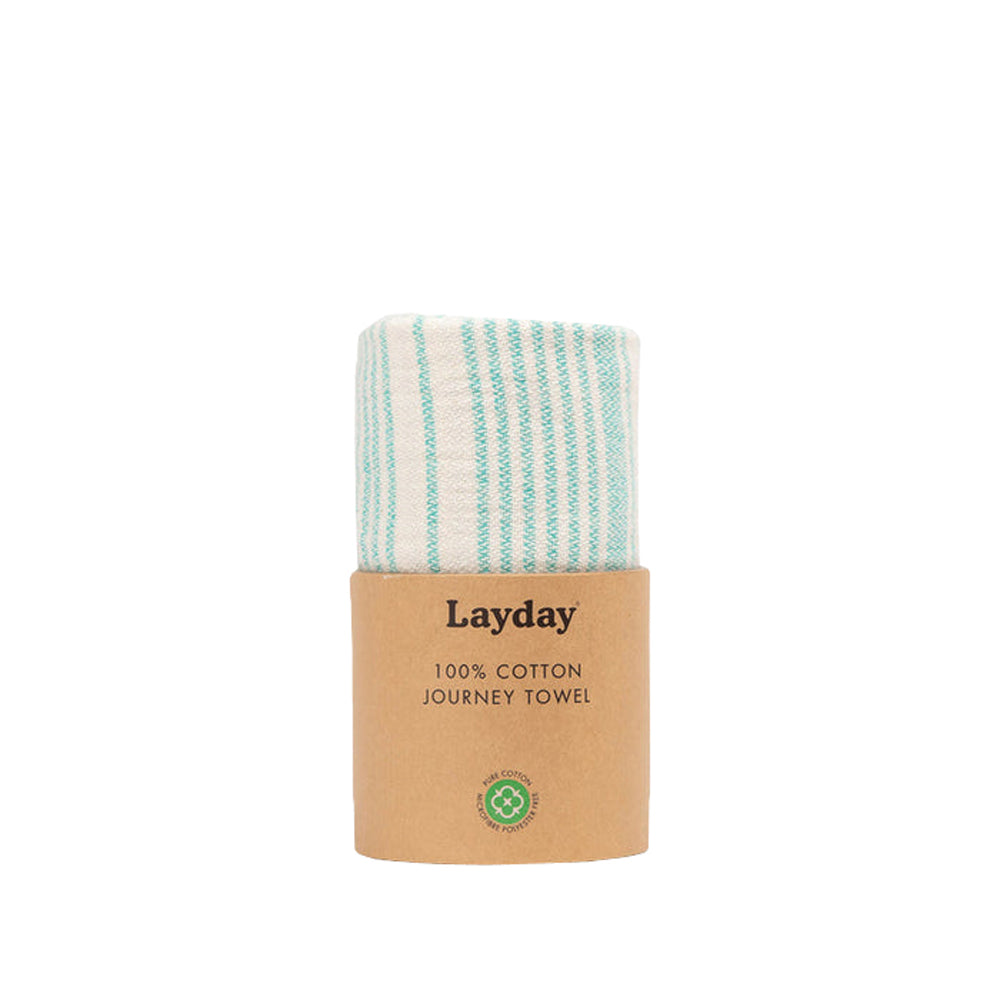 Layday Charter Towel Seafoam Single