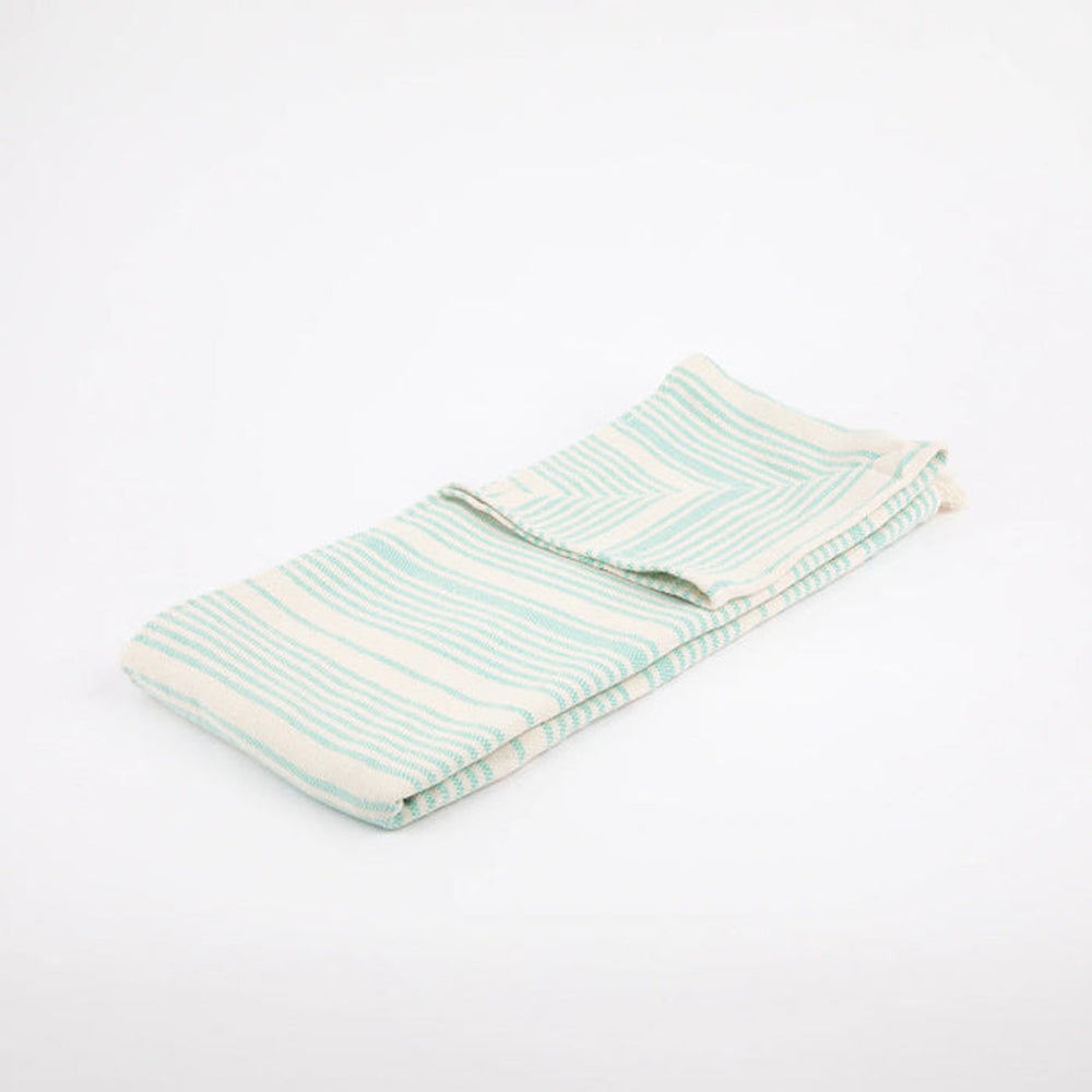 Layday Charter Towel Seafoam Single