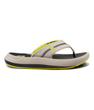 Reef Cruiser Mens Sandal Grey-Lime 12