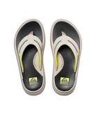 Reef Cruiser Mens Sandal Grey-Lime 9