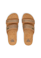 Reef Cushion Vista Hi Womens Sandal Chocolate Raffia 11