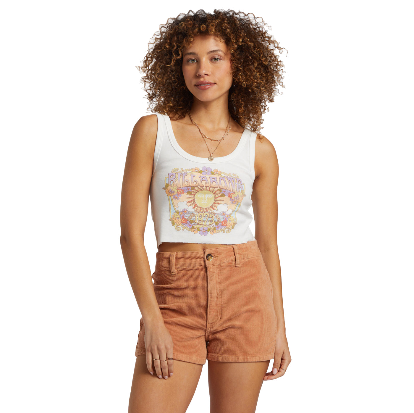 Billabong Ray Of Sunshine Cropped Tank SCS L