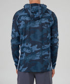Salty Crew Palomar Perforated Hood BlueCamo XXL