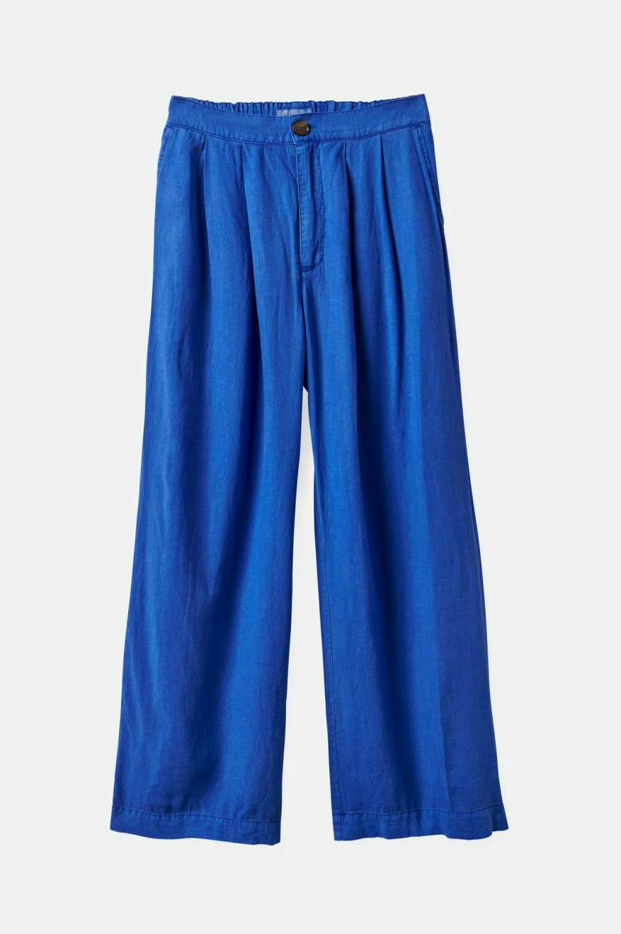 Brixton Vintage Linen Wide Leg Pant SRFTW L