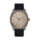 Nixon The Time Teller Nylon Watch 5239-Dark Gray-Pumice-Black
