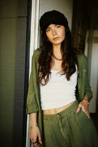 Brixton Vintage Linen LS Shirtdress SEKP L