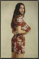 Brixton Riviera Short  Sepia XS