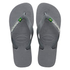 Havaianas Brazil Logo Mens Sandal 5178-Steel Grey24 11