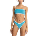 Rhythm Terry Bandeau Bikini Top CAR XS