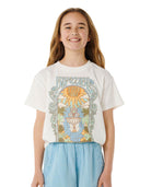 Rip Curl Alchemy Relaxed SS Tee Girls  Bone 8