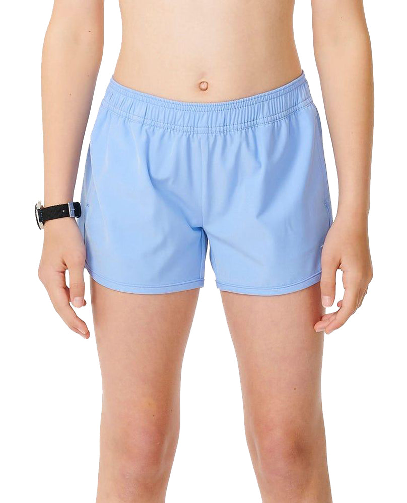 Rip Curl Classic Surf Board Short Girls  MidBlue 12