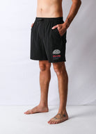 Rivvia Projects Scatter Brain Daily Ride Short Black 34
