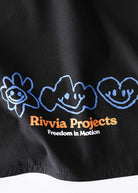 Rivvia Projects Scribble Running Short Black 34