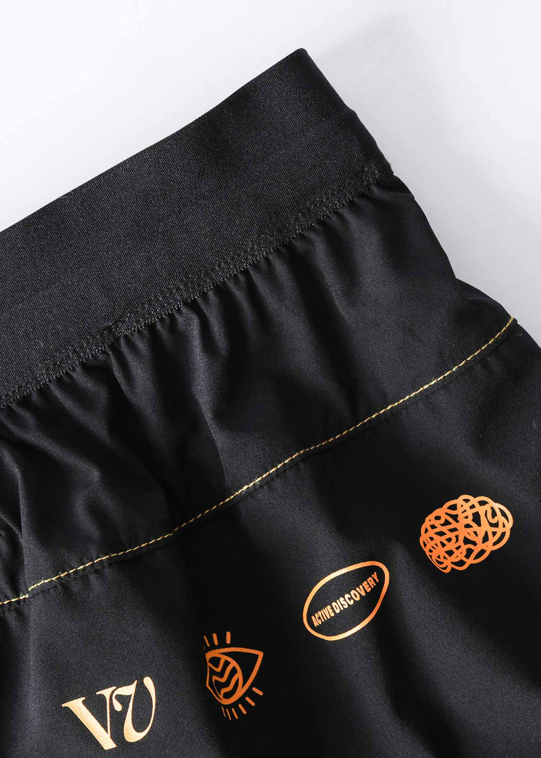 Rivvia Projects Scribble Running Short Black 34