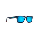Maui Jim Kahiko Polarized Sunglasses MatteDarkBlue BlueHawaii