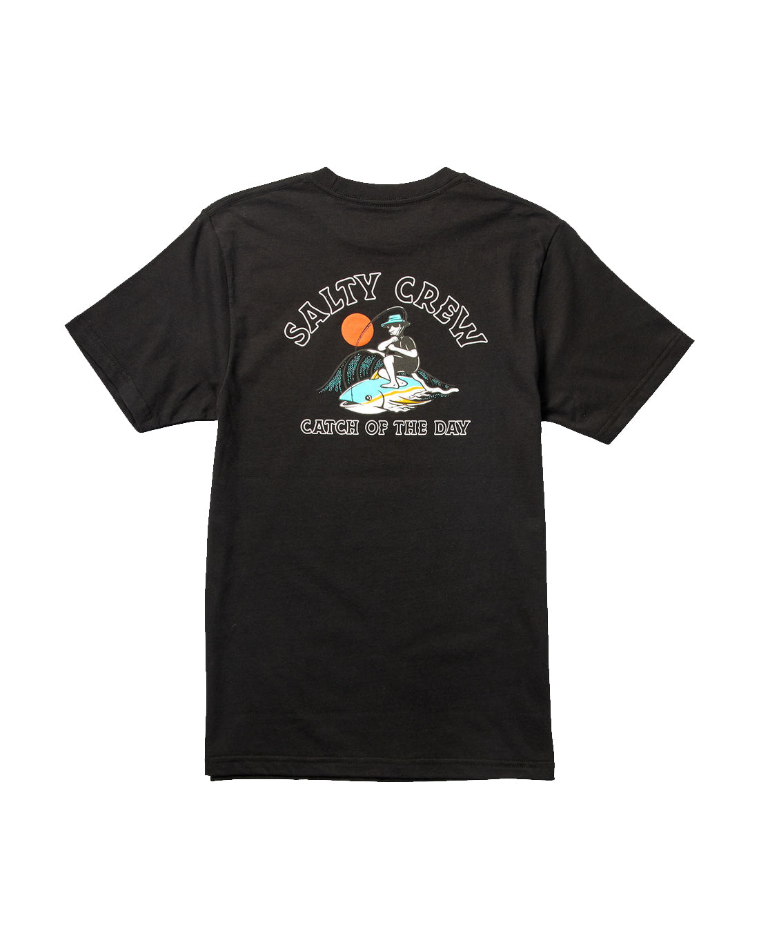 Salty Crew Catch Of The Day Boys SS Tee Black M
