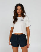Salty Crew Floats Your Boat Cropped Tee