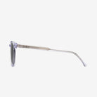 Electric Oak Polarized Sunglasses Crystal Grey Round