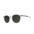 Electric Oak Polarized Sunglasses Crystal Grey Round
