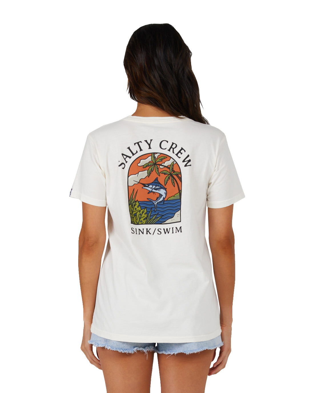 Salty Crew Sail Away Boyfriend Tee