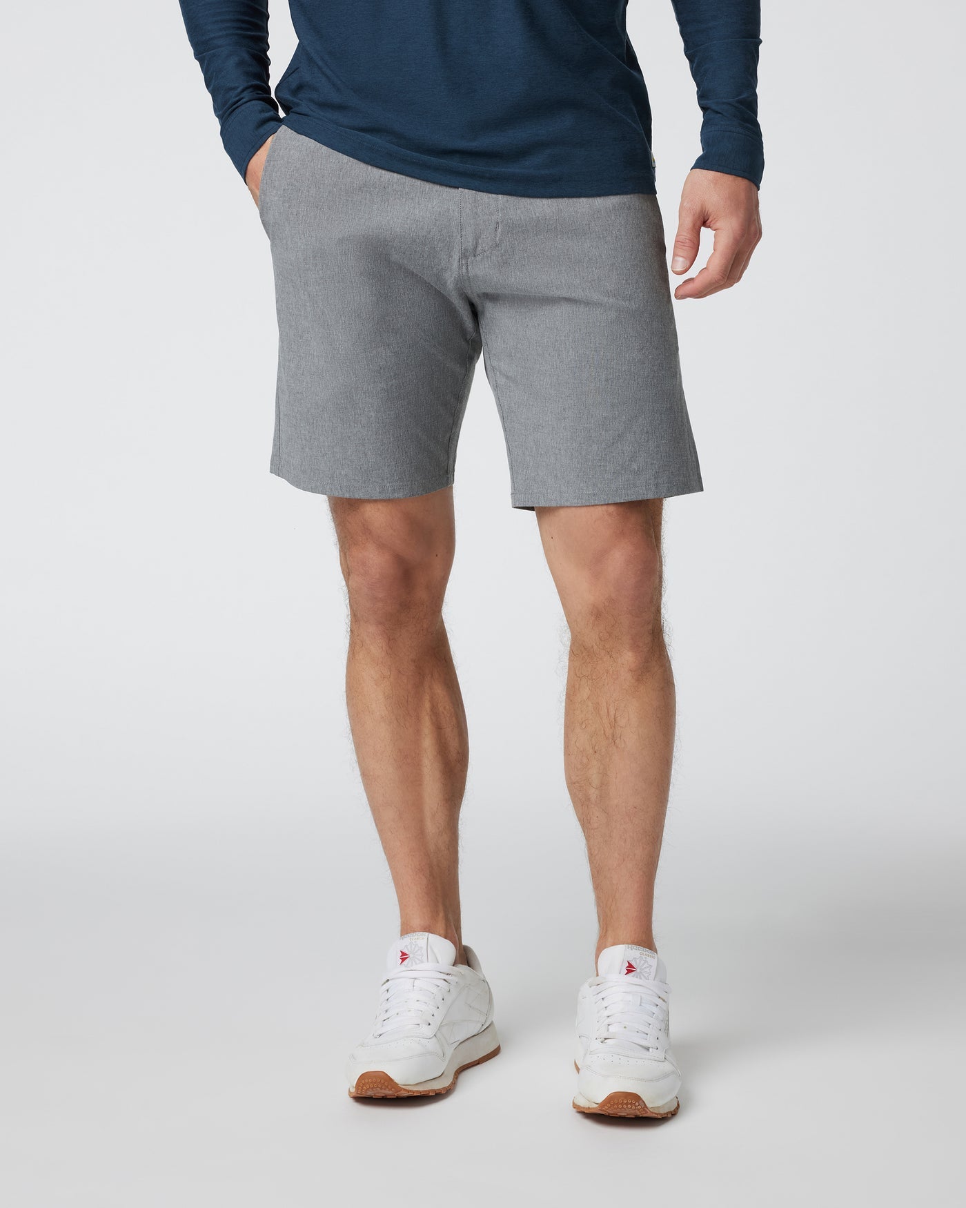 Vuori Aim Short Concrete 34