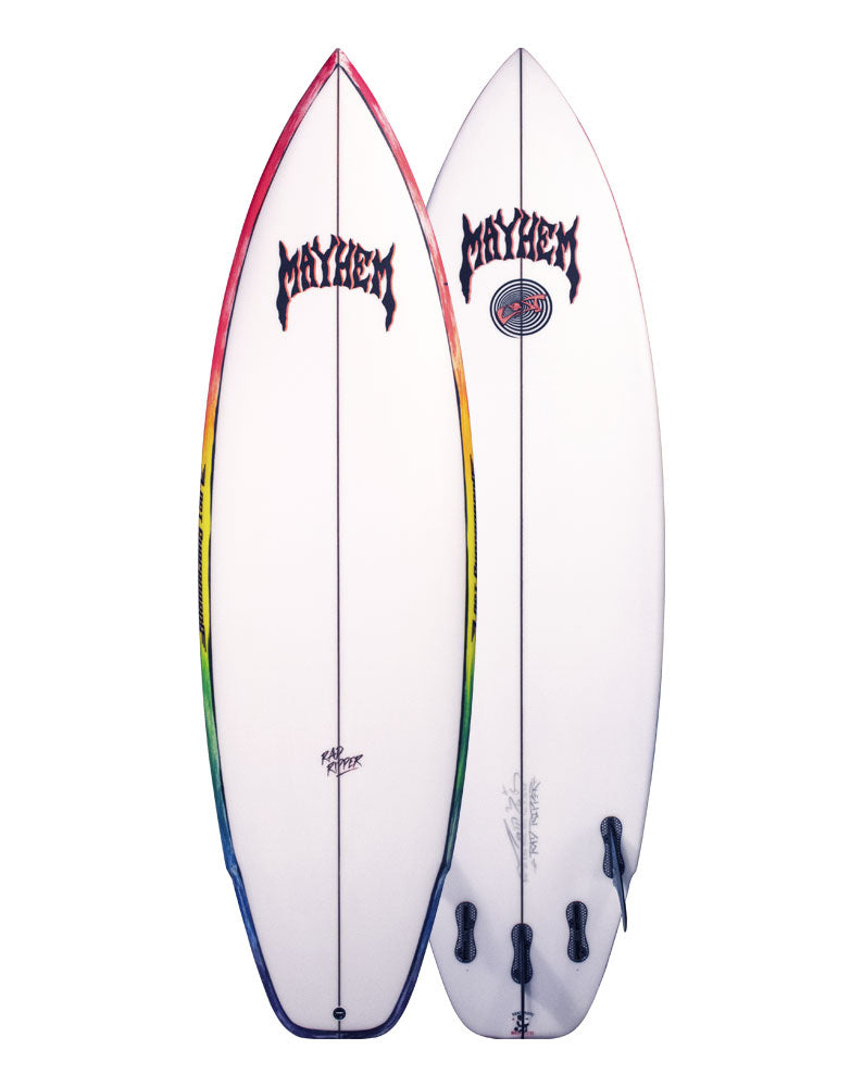 Lost Surfboards Ripper PU/GreenRails 5ft9in FCS2