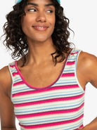Roxy Keep It Wavy Cropped Tank XKMB L