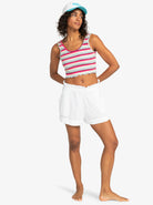 Roxy Keep It Wavy Cropped Tank XKMB S