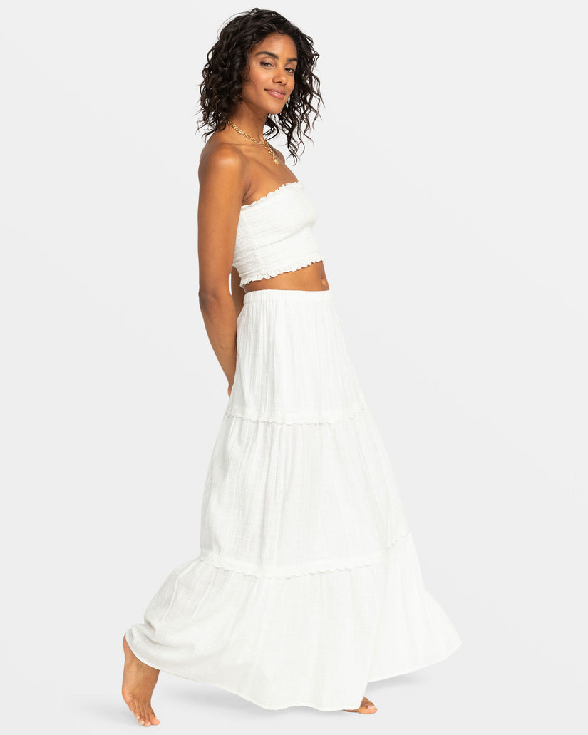 Roxy Warm Waters Eyelet Tube Top WBK0 M