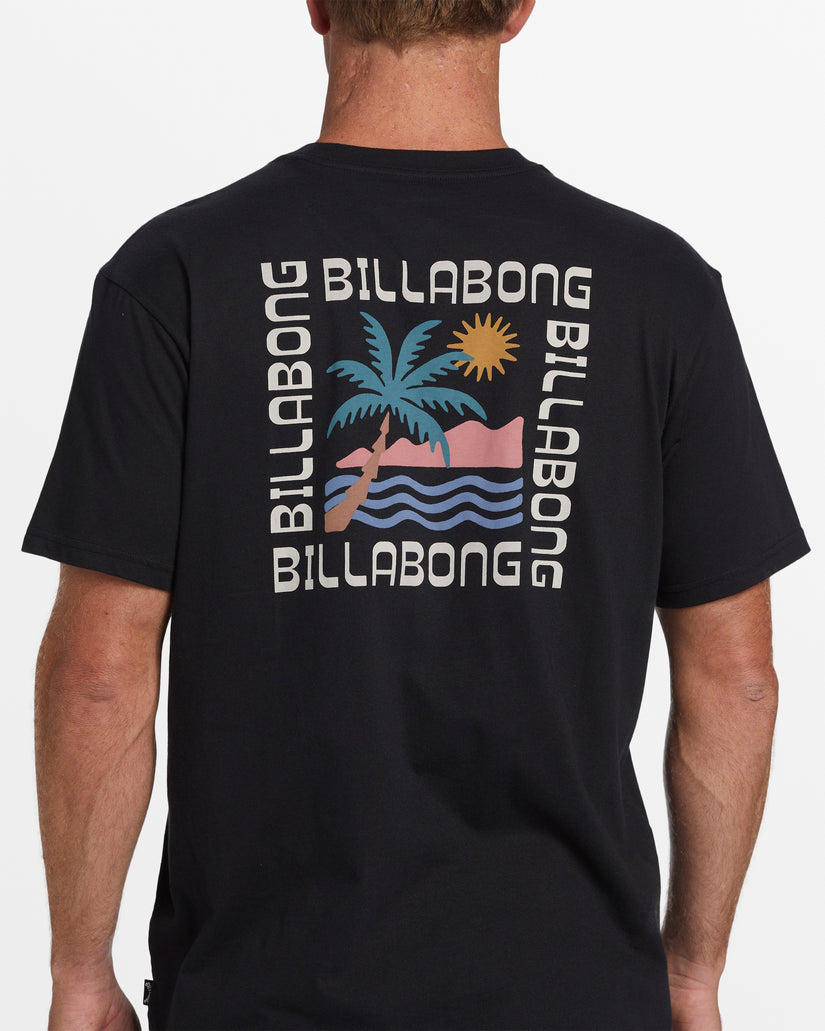 Billabong Troppo Pocket SS Tee BLK S