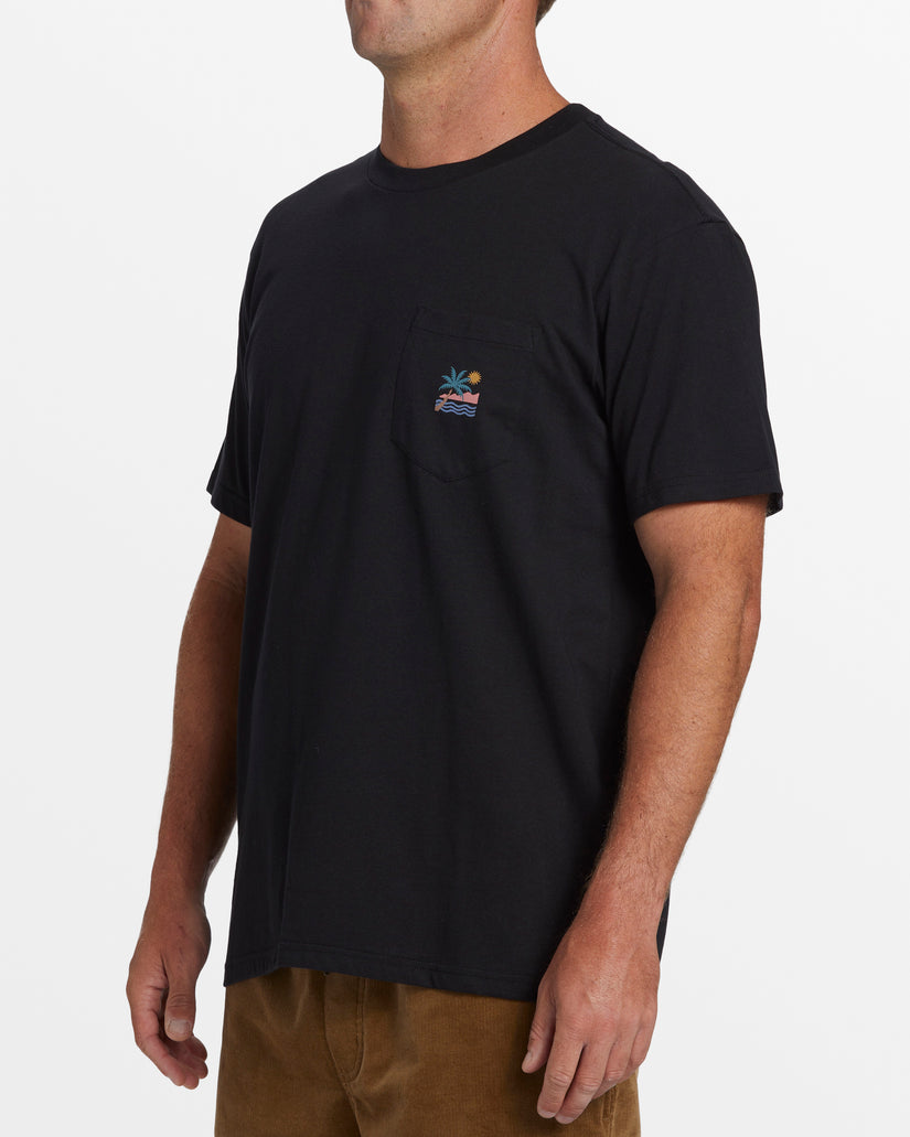Billabong Troppo Pocket SS Tee BLK S