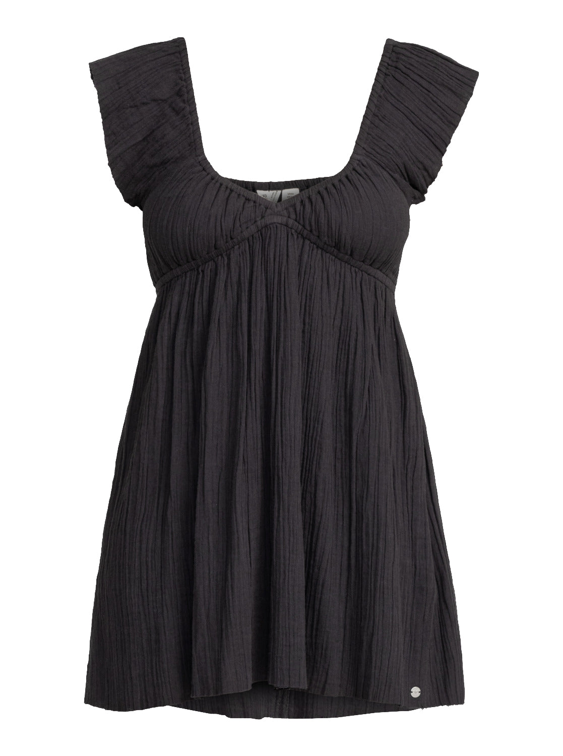 Roxy Luna Flutter Sleeve Mini Dress KTA0 M