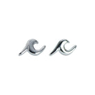 Pura Vida Wave Stud Earring  SILV OS