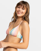 Roxy Playa Paradise Triangle Bikini Top WBK6 M