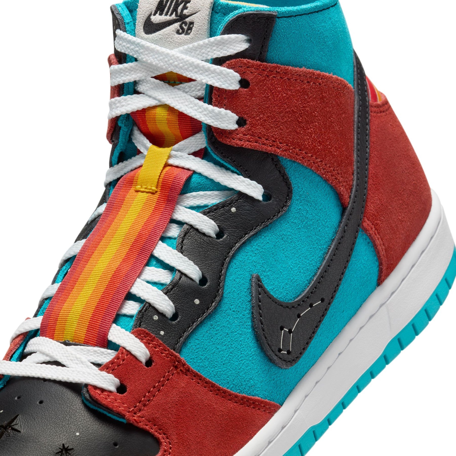 Nike Dunk High QS 400-TurquoiseBlue/BlackRugged 10.5