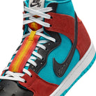 Nike Dunk High QS 400-TurquoiseBlue/BlackRugged 8
