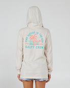 Salty Crew Good Times Hooded Tech Tee VintageWhite M