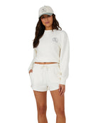 Salty Crew Sand Bar Fleece Short OffWhite L
