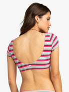 Roxy Paraiso Crop Top Swim Top XKMB M