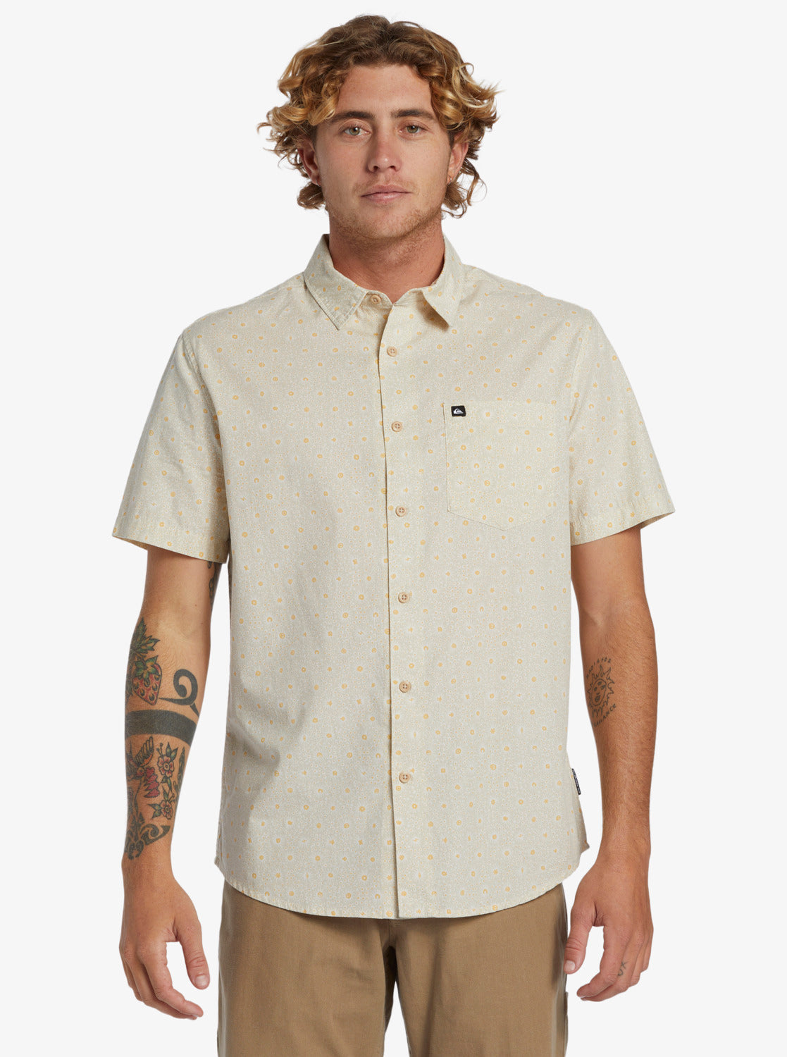 Quiksilver Apero Organic SS Woven WEJ7 M